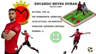 EDU REYES HIGHLIGHTS - Defensa Central 1998 - Temporada 2024/25