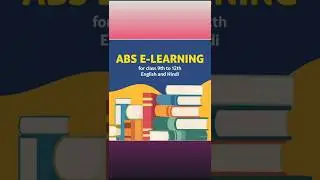Welcome to Abs E-Learning! | #ABSELEARNING #english #hindi #class9to12 #new #amazing