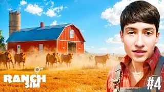 🏜ԵԿԱՎ ԵՐԿԱՐ ՍՊԱՍՎԱԾ - ԿՈՎԵՐԻ ՀԵՐԹԸ😂🐮RANCH SIM DESERT #4❗