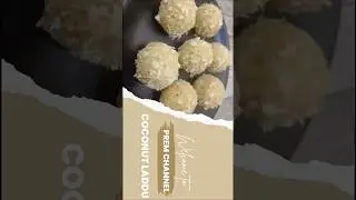 coconut Laddu recipe in the channel for full video#coconutladdu#coconutsweetrecipe #trending #sweet