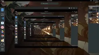 GNOME has a VNC server ..so you can do this :p
