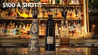 Reviewing the most expensive tequilas at a bar! (are they worth the price?!)