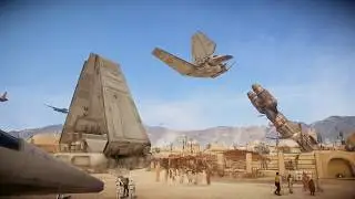 SWBF2 Mos Eisley GA. Elite Rebel Cell vs The Empire. They never stood a chance.