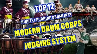 Drum Corps Percussion: Top 12 Highest Scoring Modern Drumlines