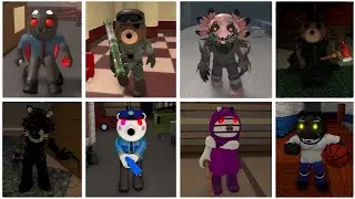 How to get all 20 Skins in Piggy but its 100 Players | Roblox