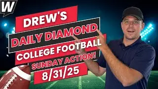 BEST College Football Picks Sunday | NCAAF Best Bets | Drew's Daily Diamond | 8/31/25