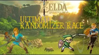 THE BIGGEST BREATH OF THE WILD RANDOMIZER RACE YET feat. FuzzyP3nguin Kirb_Stomp and HeyMyNamesErik!