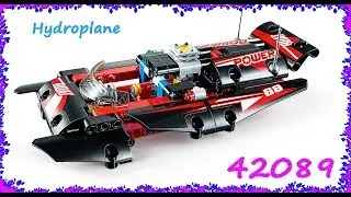 Lego Technic  42089  Hydroplane - UNBOXING