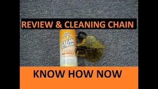 Clean Bike Chain with White Lightning Trigger Cleaner & Review