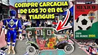 Chachareando en el Tianguis mini robot / chavo mariachi vuala #juguetesantiguos #swapmeet #toys