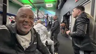 Sam watson reveals Holyfield Locker room was scary before mike tyson fight