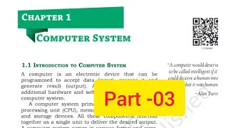 Class 11 computer science chapter 1 computer system part-03|computer memory #cbse#kvs#tgt#pgt