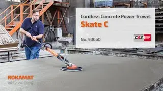 Cordless Concrete Power Trowel 𝕊𝕜𝕒𝕥𝕖 ℂ | ROKAMAT