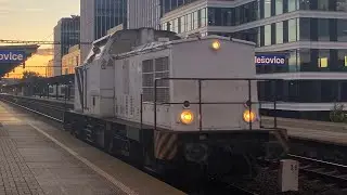 Vlaky Praha Holešovice 15.9.2025