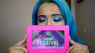 New Bh Cosmetics Midnight Festival Palette Review, Swatches, & Tutorial
