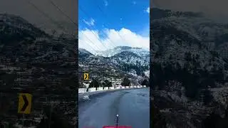 After the snowfall, Kaghan Valley looks pure and peaceful ❄️🤍#KaghanValley #❄️🏔️