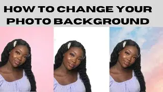 EASILY CHANGE YOUR IMAGE BACKGROUND #facetune