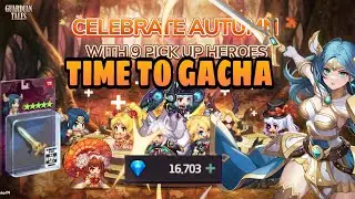 Guardian Tales Halloween 🎃👻🍬 Time To gacha Summoning for Balmung 16000 + Gems