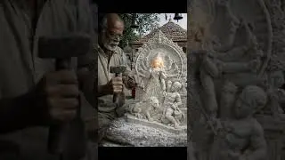 A Sculptor&rsquo;s Devotion: Carving Maa Durga from Stone | Indian Art Shorts
