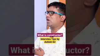 What is constructor? default constructor | parameterized constructor 