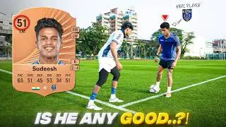 How Good is a 51 Rated Kerala Blasters Player in Real Life?🤯