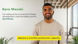 You really just focus on product featuredevelopment. Leave the battery stuff toKara Manda.