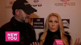 Gretchen Rossi and Slade Smiley at the Creative Coalition Awards
