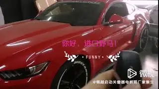 Ford Mustang Automatic Window Roll Up and Mirror Folding by Remote Locking