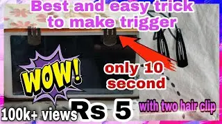How to make trigger for Pubg and free fire very easy trick.//Devil Dad//