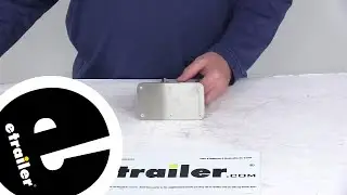 etrailer | A Closer Look at the Blank Rectangle Trailer Hitch Cover