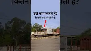 ब्रेक वैन कितनी तरह की होती हैं? #ghoomtirail #shorts #brakevan #facts