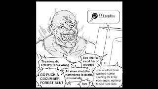 an Orc does a little trolling | Warhammer Fantasy meme dub