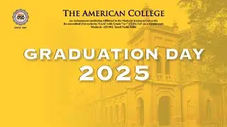 American College Graduation Day 2025 | 29.03.2025