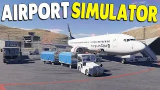 MULTIPLAYER AIRPORT SIM | New Airport Simulator Has Promise to be Actually Good | AirportSim
