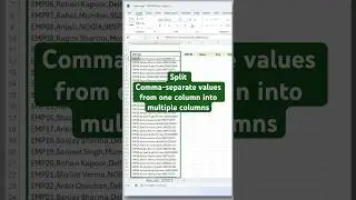 TextSplit = Excel Superpower! ⚡ Use It Like a Pro