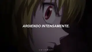 Hi Ni Moeru Hitomi -Kurapika (Hunter x Hunter 2011) || AMV sub espa&ntilde;ol
