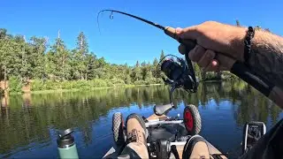 Mini Jig Trout Fishing at Jenks Lake, CA (FIRST VIDEO!)