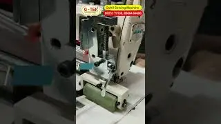 Single Needle Puller Attachment #folder #garments #sewing #machine #fashion #embroidery  #gtek
