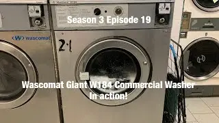 Laundromat day S3 Episode 19 Wascomat Giant W184 Washer washday.