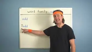 English with Mike:  Learn Pronunciation with Word Families (-odd) Short o sound