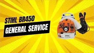 Общее техническое обслуживание STIHL BR450