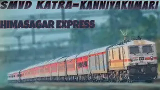 Himasagar Express Rushing Towards Its Next Halt Kottayam