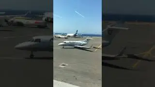 AirMed International Aircraft In Heraklion Airport, Crete, Greece