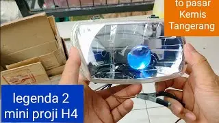 Legenda 2 mini proji H4 LED H4 proji Sinar otomotif 