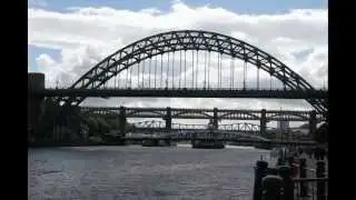 Newcastle Bridges timelapse 22 June 2013