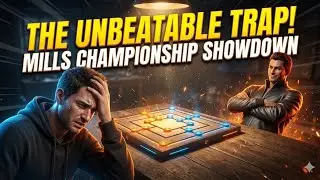 The Unbeatable Trap In Mills Game | Championship Level Mind Game