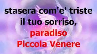 Camaleonti - Piccola Venere (cori) KARAOKE