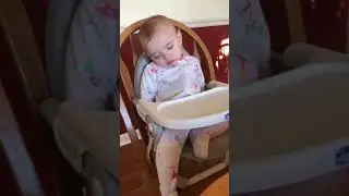 Baby girl falls asleep in seconds
