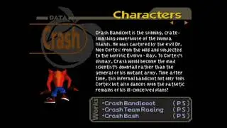 Crash Bandicoot in Smash Remix 2.0 Character Biographies! (Forward & Reverse)