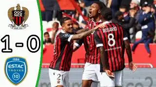 Nice vs Troyes 1 0   Khephren Thuram goal and Extended Highlights
